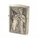 Antique Copper Metallic Oil Lighter (Cowboy Theme)