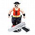 Pants-Dropping Pirate Infrared Light Gun Amusement Toy