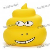Funny Poo-Poo Style Glow-in-the-Dark Coin Bank - Color Assorted