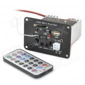 Car MP3 Player Module with Remote Controller/USB/SD/FM (DC 12V)