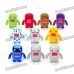 Cute Domo Kun Figures Set (10-Pack/Assorted)