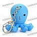 Cute Octopus Blue Light LED Flashlight with Sound Effects (3 x AG10/Color Assorted)