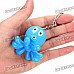 Cute Octopus Blue Light LED Flashlight with Sound Effects (3 x AG10/Color Assorted)