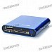 Mini 1080P HD Media Player with SD/USB/HDMI/AV/YPbPr - Blue Mini 1080P HD Media Player with SD/USB/HDMI/AV/YPbPr - Blue