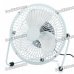 6" Metal USB Powered Cooling Fan - White 6" Metal USB Powered Cooling Fan - White