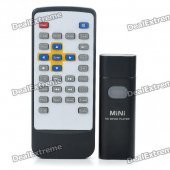 3-in-1 Mini 720P HD Media Player + USB Disk + TF Card Reader with Remote Controller - Black (2GB)