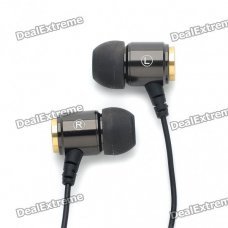 RAXCONN In-Ear Stereo Earphone - Black (120CM-Length) RAXCONN In-Ear Stereo Earphone - Black (120CM-Length)