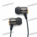 RAXCONN In-Ear Stereo Earphone - Black (120CM-Length) RAXCONN In-Ear Stereo Earphone - Black (120CM-Length)