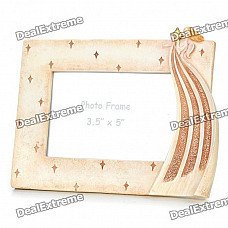 Elegant Angel Style Polyresin Photo Frame (3.5" x 5" Picture)