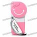 USB/4xAA Powered Mini Handy Cooler Air Conditioner - Pink + White USB/4xAA Powered Mini Handy Cooler Air Conditioner - Pink + White