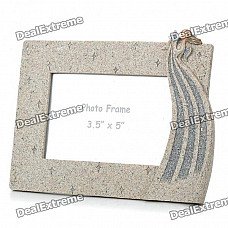 Elegant Angel Style Polyresin Photo Frame (3.5" x 5" Picture)