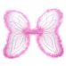 3-Piece Fuzzy-Rimmed Charming Angel Wings Set (Color Assorted)