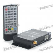 DVB-T Digital Car TV Receiver Box w/ Antenna (12V)