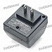 AC 100~240V to Car Cigarette Lighter DC 12V Power Adapter (2-Flat-Pin Plug)