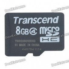 Genuine Transcend TF Memory Card (8 GB / Class 4) Genuine Transcend TF Memory Card (8 GB / Class 4)