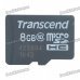 Genuine Transcend TF Memory Card (8 GB/ Class 10)