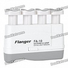 Flanger FA-10 Extend-O-Grip Extra Light Tension Hand Exerciser for Beginners/Younger Players - White Flanger FA-10 Extend-O-Grip Extra Light Tension Hand Exerciser for Beginners/Younger Players - White