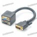 DVI 24+5 Male to DVI 24+5 Female + VGA Female Split Y-Cable (20CM-Length)