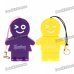 Kaston Cute Boy and Girl Style USB 2.0 TF Card Readers - Yellow + Purple (Pair/Max. 32GB) Kaston Cute Boy and Girl Style USB 2.0 TF Card Readers - Yellow + Purple (Pair/Max. 32GB)