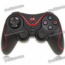 Rechargeable DualShock Bluetooth Wireless SIXAXIS Controller for PS3 (Black + Red) Rechargeable DualShock Bluetooth Wireless SIXAXIS Controller for PS3 (Black + Red)