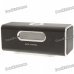 1.6" LCD 2x3W Mini USB Rechargeable MP3 Player Speaker with FM/USB/TF - Black 1.6" LCD 2x3W Mini USB Rechargeable MP3 Player Speaker with FM/USB/TF - Black
