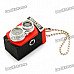 Mini Camera Lucky Charm Keychain with Flash Torch - Random Color (3 x LR1130)