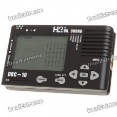 2.8" Backlit LCD Guitar Metronome/Chromatic Tuner/Tone Generator - Black (1 x 6F22) 2.8" Backlit LCD Guitar Metronome/Chromatic Tuner/Tone Generator - Black (1 x 6F22)