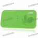 POWEREAL Portable USB Rechargeable Concept Hybrid Paper Cone Resonance Speaker w/ 3.5mm Jack - Green POWEREAL Portable USB Rechargeable Concept Hybrid Paper Cone Resonance Speaker w/ 3.5mm Jack - Green