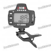 AT-320G 1.1" LCD Backlit Clip-On Chromatic Tuner (1 x CR2032)
