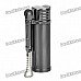 Nobilis Zinc Alloy Butane Gas Lighter with Metal Chain
