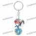 Zinc Alloy Superhero Anime Figure Keychain