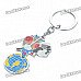 Zinc Alloy Superhero Anime Figure Keychain