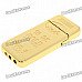 Gold Bullion Bar Shaped Butane Gas Lighter Gold Bullion Bar Shaped Butane Gas Lighter