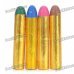 Halloween Costume Face Paint Make Up Crayons Set - Red + Blue + Green + Coffee