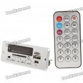 1.5" LED MP3 Player Module with Remote Controller/FM/USB/SD (3.7V)