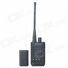 500-Meter Micro Wireless Audio/Voice Bug Recording Transmitter and Receiver Set w/ TF Slot