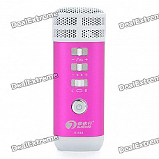 Pocket Mini Combination Karaoke Player - Deep Pink