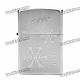 Genuine Zippo Fuel Copper Fluid Lighter - Silver