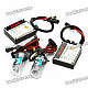 ECAR H4 35W 3400-Lumen 8000K Xenon HID White Headlamps for Car (Pair/8~32V)