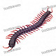 Scary Lifelike Soft Silicone Scolopendra Toy - Brown