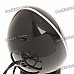 Fashionable Dinosaur Egg Style USB Charging Mini Speaker - Black