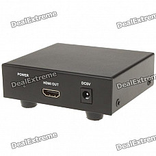 VGA to HDMI Converter - Black