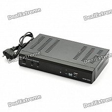 DVB-T TV027 HD Digital Terrestrial Receiver - Black + Silver