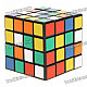 New 4x4x4 Brain Teaser Magic IQ Cube - Black Base