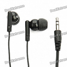 Trendy Mini Stereo Earphone - Black