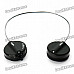 Rapoo H3070 2.4GHz Wireless Stereo Headset Headphone with Microphone & Volume Control - Black