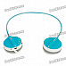 Rapoo H3070 2.4GHz Wireless Stereo Headset Headphone with Microphone & Volume Control - Blue