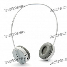 Rapoo H3070 2.4GHz Wireless Stereo Headset Headphone with Microphone & Volume Control - Grey