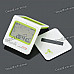 WMT-800 2.3" LCD Metronome & Tuner - Green + White (1xAAA)