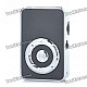 USB Rechargeable Screen-Free MP3 Player w/ 3.5mm Audio Jack/TF Slot - Black
